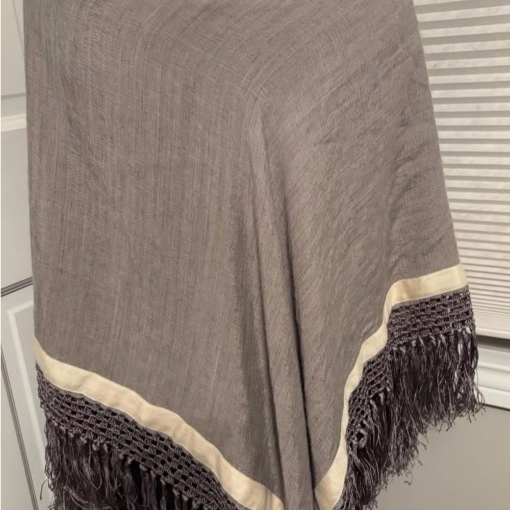 Rag & Bone silk–wool poncho NWT - Picture 3 of 6